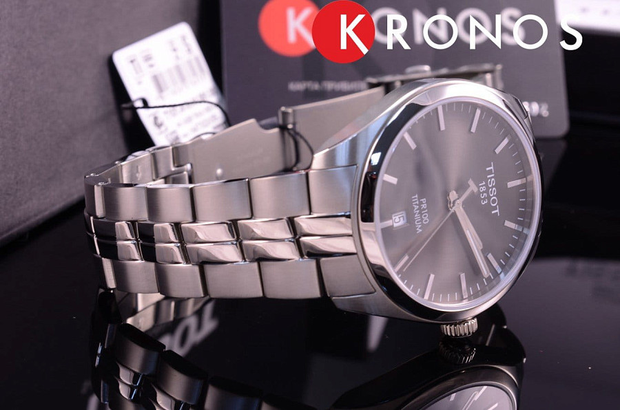 Часы Tissot PR 100 Titanium Quartz T101.410.44.061.00 — артикул T1014104406100