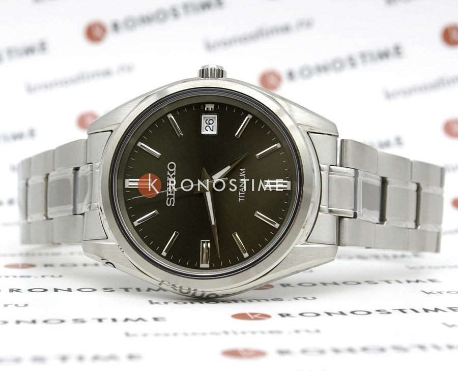 Часы Seiko Conceptual Series Dress SUR375P1 — кварцевые, титан