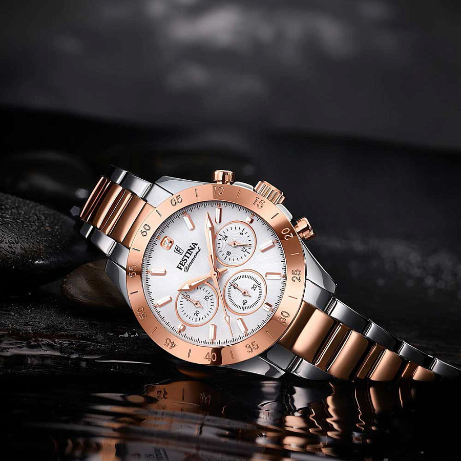 Часы Festina Boyfriend F20398/1 — сталь c pvd покрытием, женские