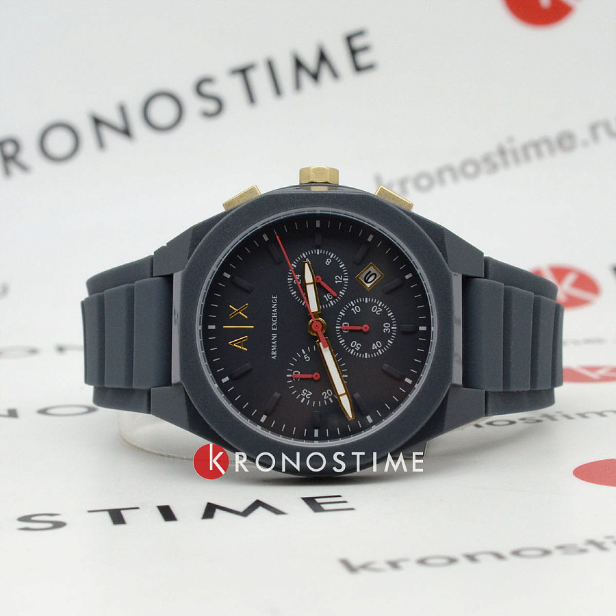 Часы Armani Exchange Rafael AX4168 — кварцевые, силикон
