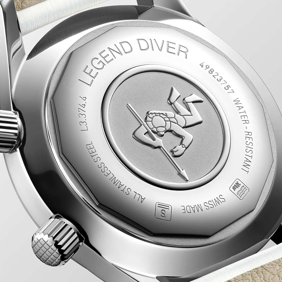 Часы Longines Legend Diver Watch L3.374.4.80.0 — Швейцария, механические
