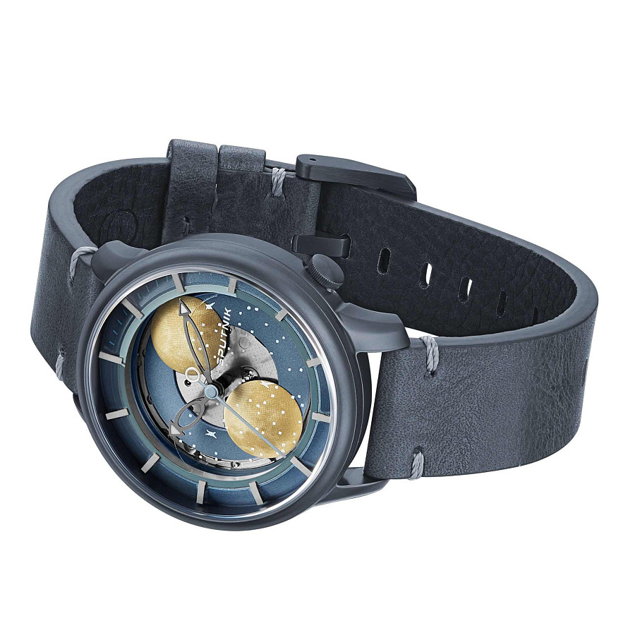 Часы Lincor Cosmos Спутник 3073L-1 — механические, сталь металл