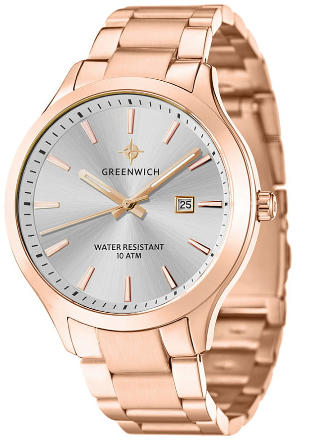 Часы Greenwich Helm GW 041.40.33 — кварцевые, металл сталь