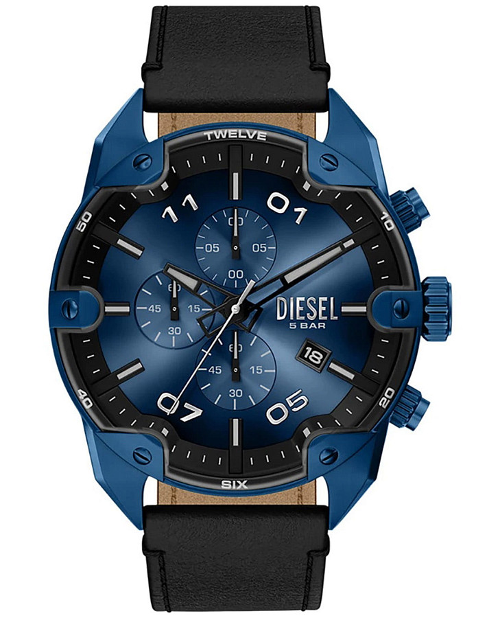 Часы Diesel Spiked DZ4703 — мужские, синий