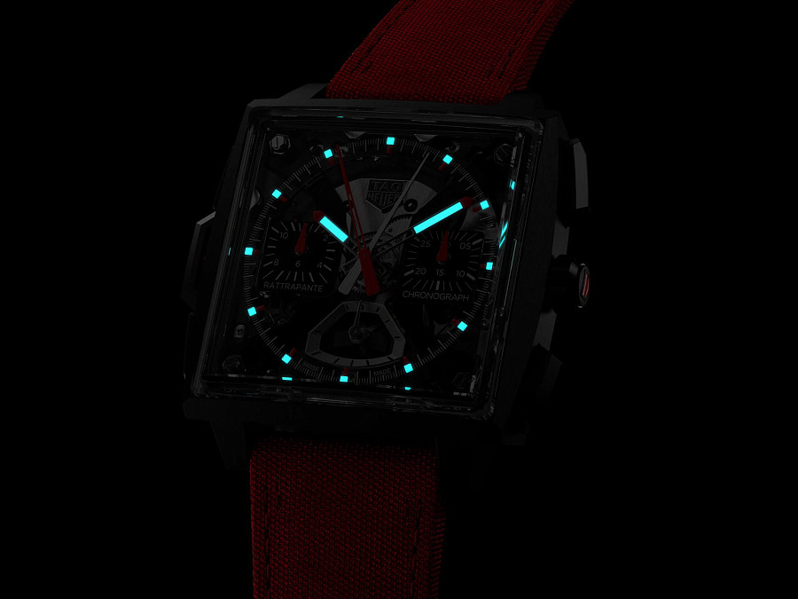Часы TAG Heuer Monaco Split-seconds Chronograph CBW2181.FC8322 — артикул CBW2181.FC8322