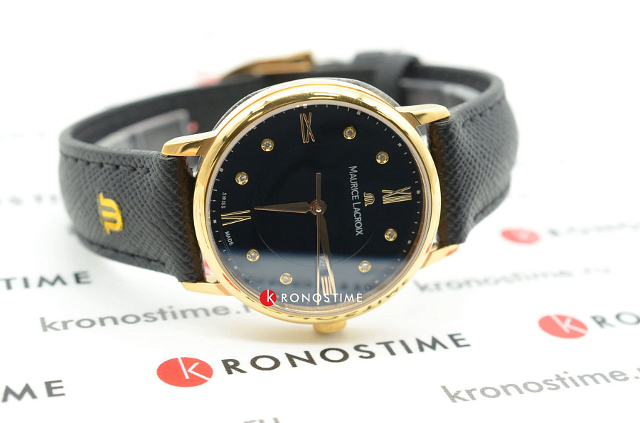 Часы Maurice Lacroix Eliros Date EL1094-PVP01-350-1 — кожаный, женские