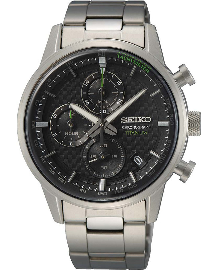 Часы Seiko Conceptual Series Sports SSB389P1 — мужские, черный