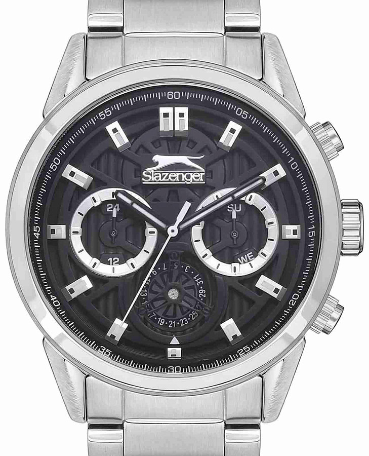 Часы Slazenger SL.09.2157.2.01 — кварцевые, суперметалл металл