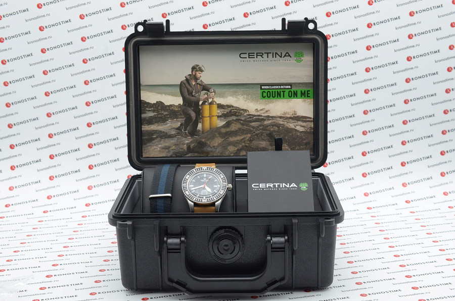 Часы Certina DS PH200M C036.407.16.050.00 — артикул C0364071605000, мужские