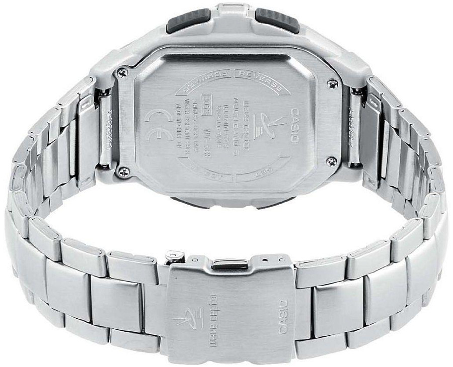 Часы CASIO WAVE CEPTOR WV-58DE-1A — сталь металл, Япония