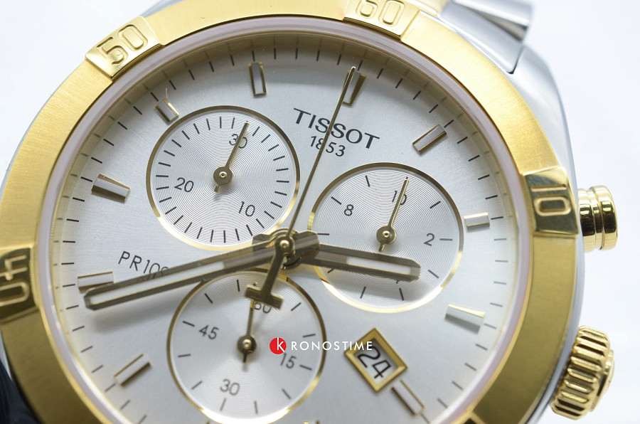 Часы Tissot PR 100 Sport Chic Chronograph T101.917.22.031.00 — Швейцария, кварцевые