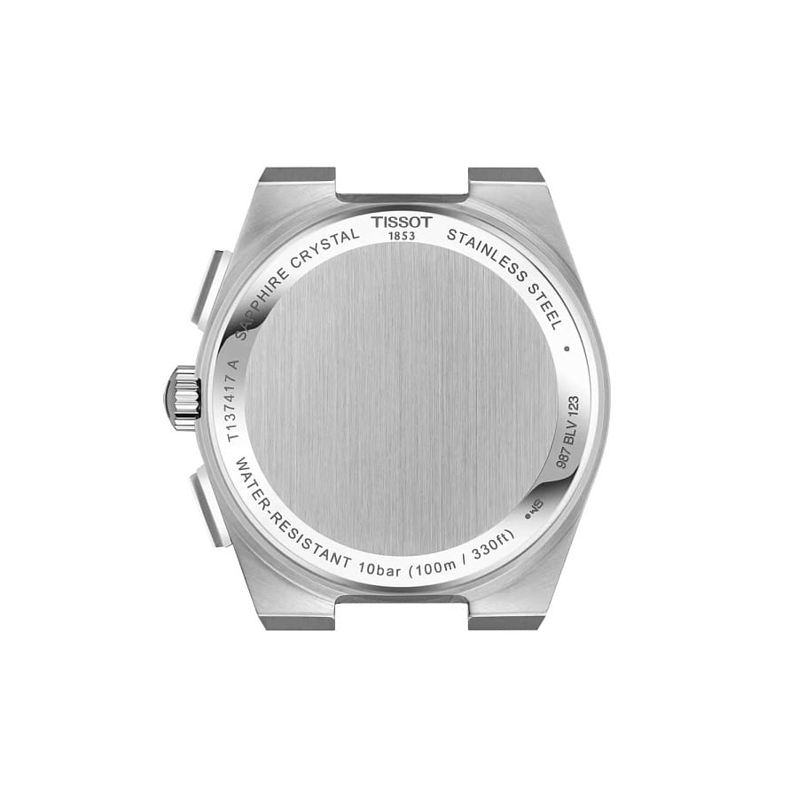 Часы Tissot PRX Automatic Chronograph 41 mm T137.417.11.031.00 — сталь металл, Швейцария