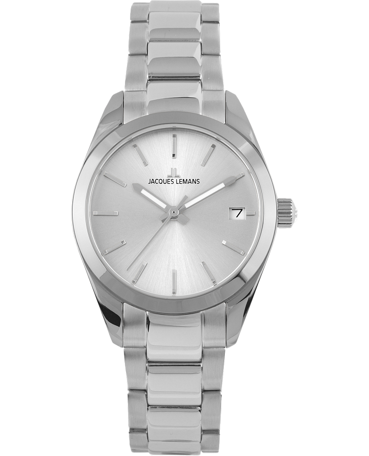 Часы Jacques Lemans Classic 1-2132A — женские, серебристый