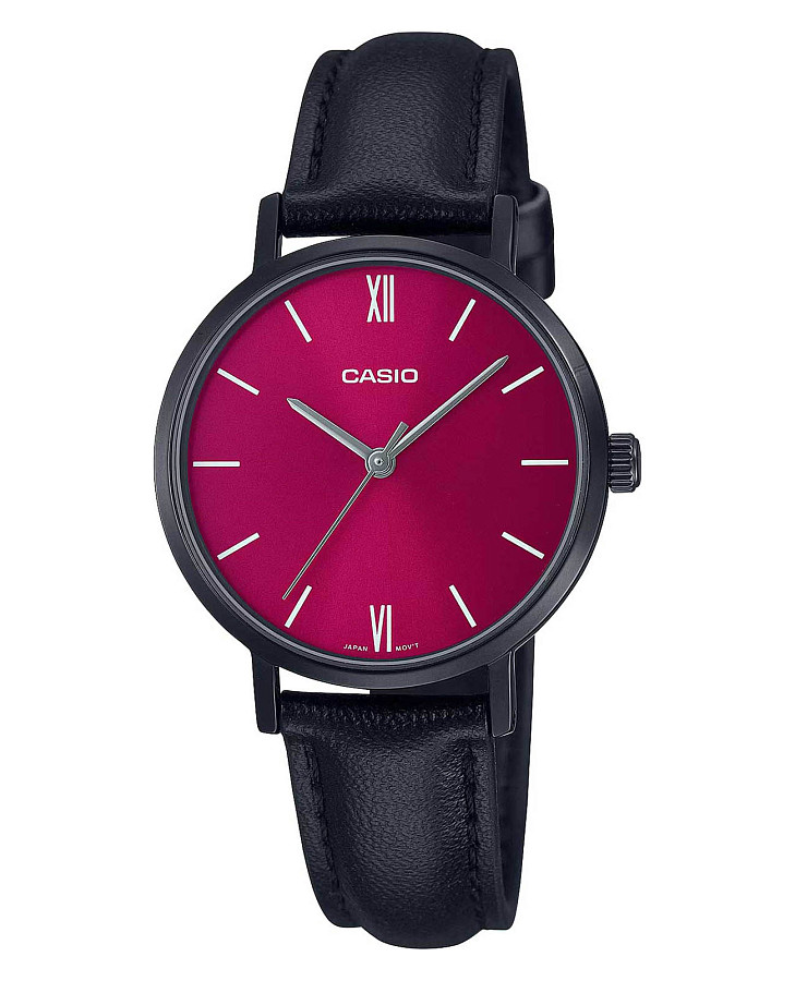 Часы Casio Collection LTP-VT02BL-4A — женские, фиолетовый
