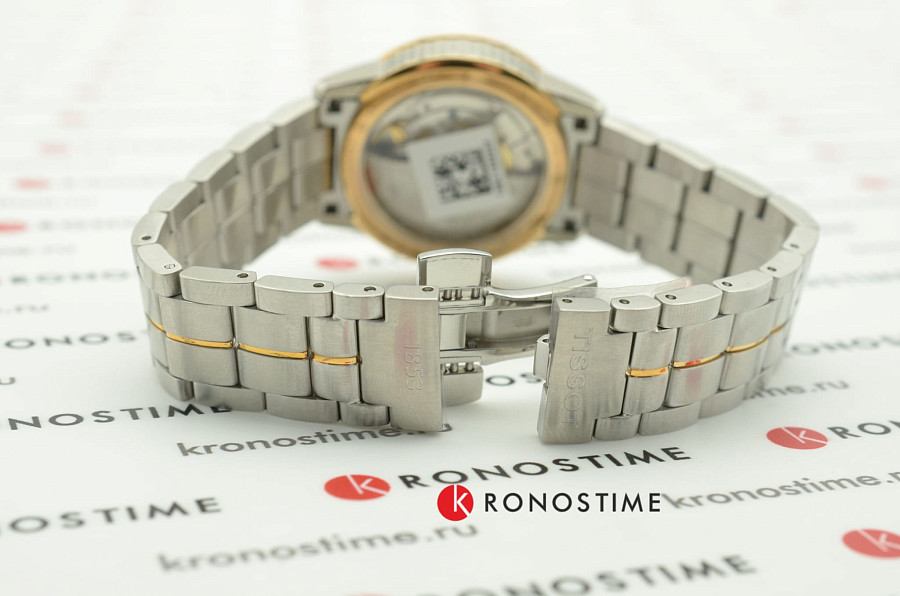 Часы Tissot Luxury Powermatic 80 Lady T086.207.22.116.00 — женские, двухцветный
