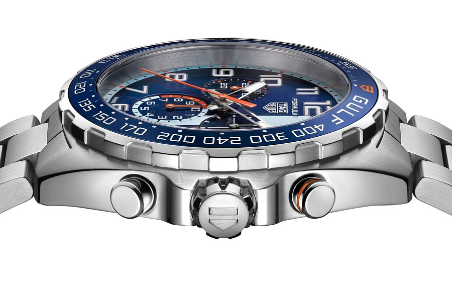 Часы TAG Heuer Formula 1 x Gulf Special Edition CAZ101AT.BA0842 — артикул CAZ101AT.BA0842