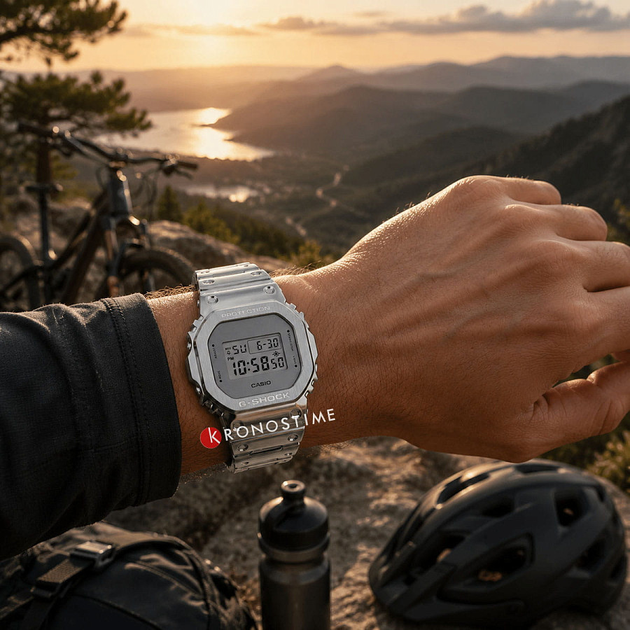 Часы Casio G-Shock GM-5600YM-8A8 — полиуретан, мужские