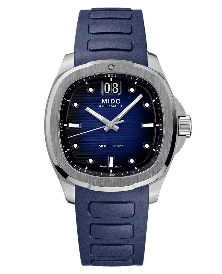 Часы Mido Multifort TV Big Date M049.526.17.041.00 — мужские, синий
