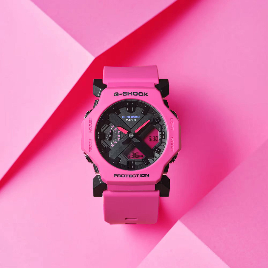 Часы Casio G-Shock GA-2300-4ADR (GA-2300-4A) — пластик, мужские