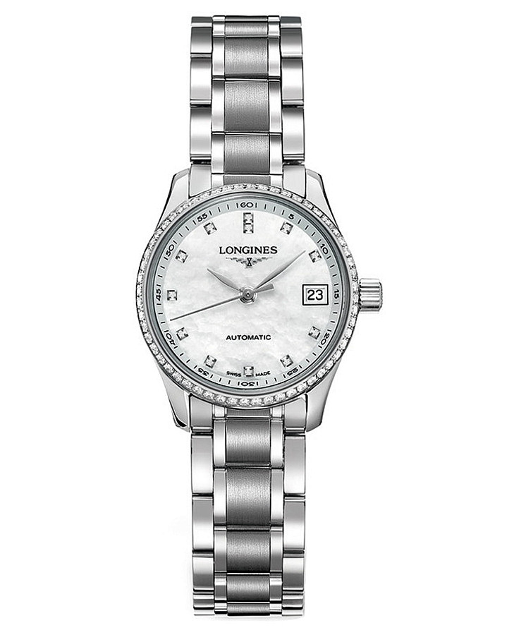 Часы Longines Master Collection L2.128.0.87.6 — женские, перламутровый