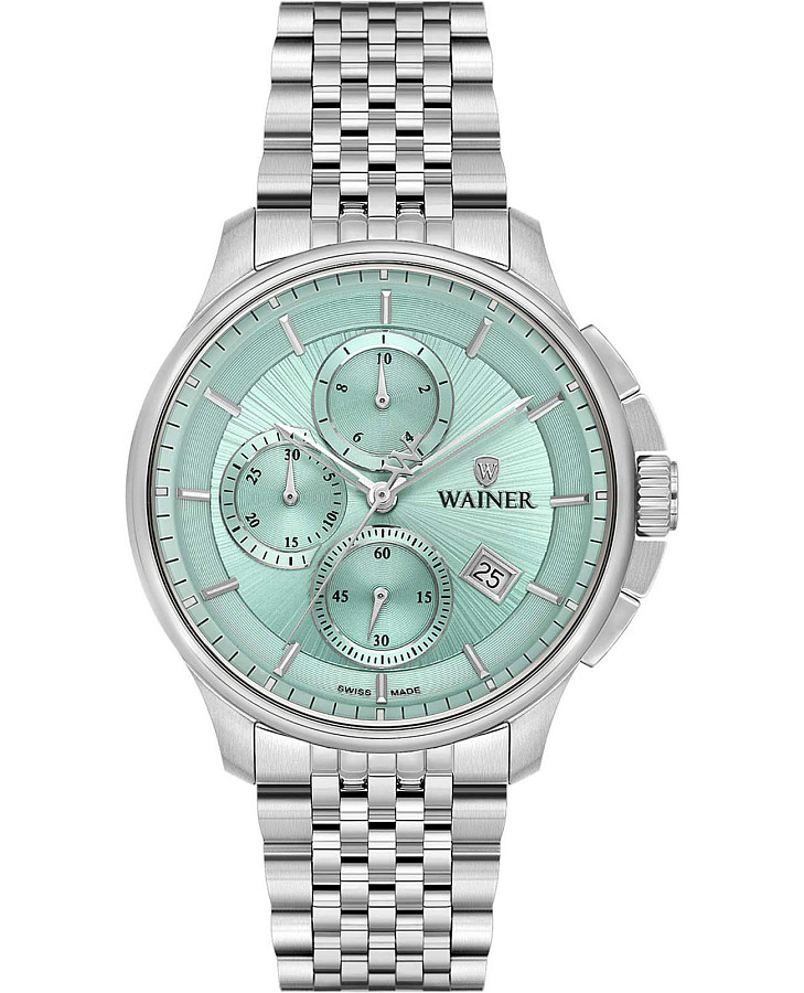 Часы Wainer WA.19100-E — мужские, зеленый