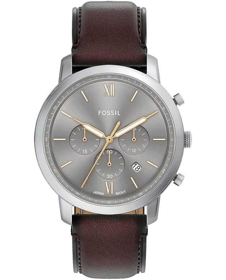 Часы Fossil Neutra FS6129 — мужские, серый