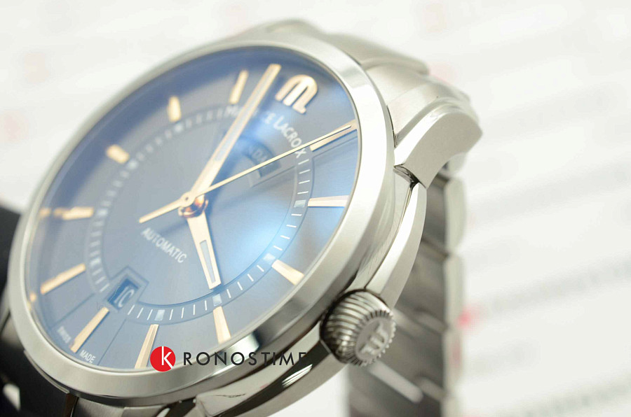 Часы Maurice Lacroix Pontos Day Date PT6358-SS002-331-1 — механические, Швейцария, мужские