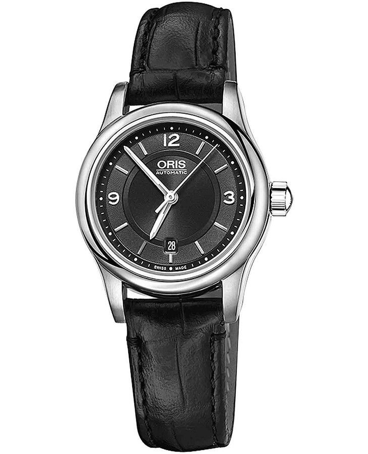 Часы Oris Classic Date 01 561 7650 4034-07 5 14 11 — женские, черный