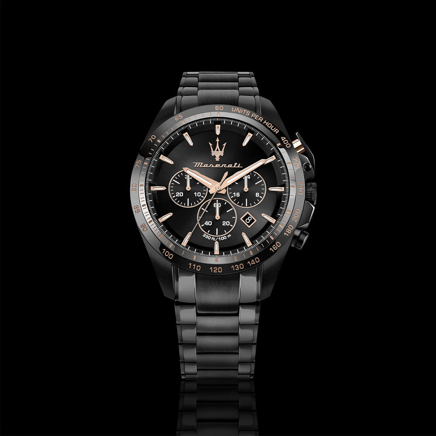 Часы Maserati Traguardo R8873612048 — нержавеющая сталь с pvd-покрытием, мужские