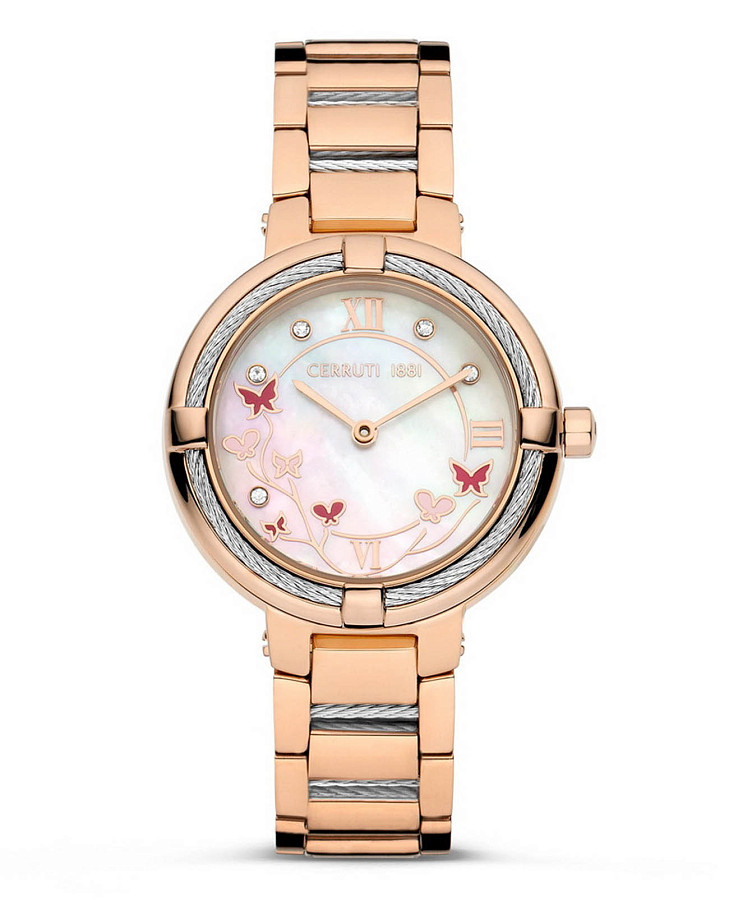 Часы Cerruti 1881 Gardena CIWLG0008305 — женские, перламутровый