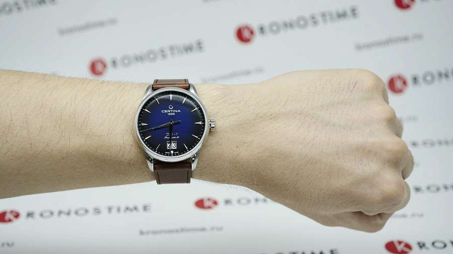 Часы Certina DS-1 Big Date Powermatic 80 C029.426.16.041.00 — механические, Швейцария, мужские