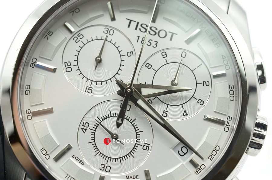 Часы Tissot Couturier Chronograph T035.617.11.031.00 — артикул T0356171103100