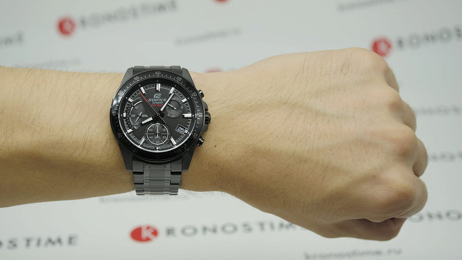 Часы Casio Edifice EFV-540DC-1AVUDF (EFV-540DC-1A) — металл сталь, сталь с ip покрытием