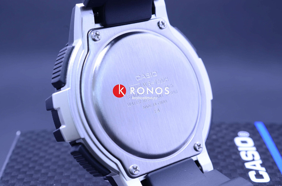 Часы Casio Collection WS-1200H-1A — Япония, кварцевые