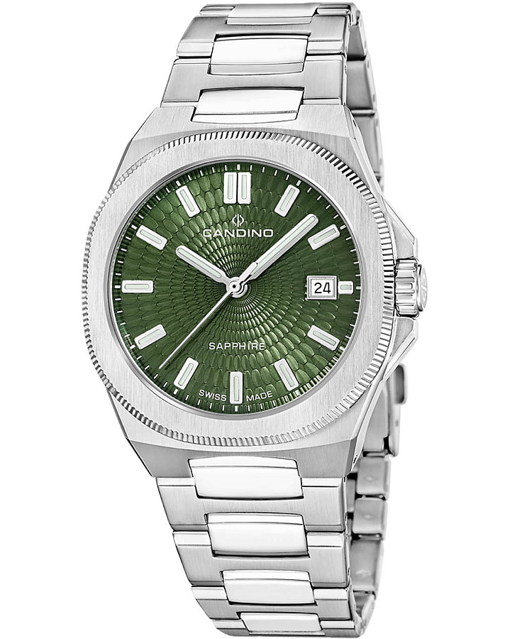 Часы Candino Mercancia Nueva C4799/3 — мужские, зеленый