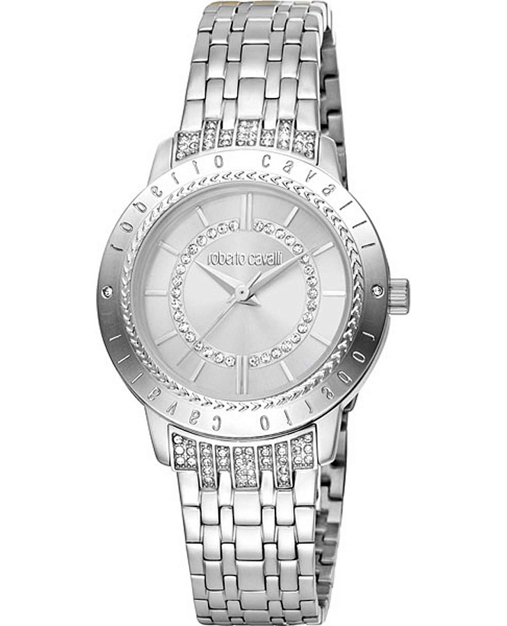 Часы Roberto Cavalli RC5L030M0045 — женские, серебристый