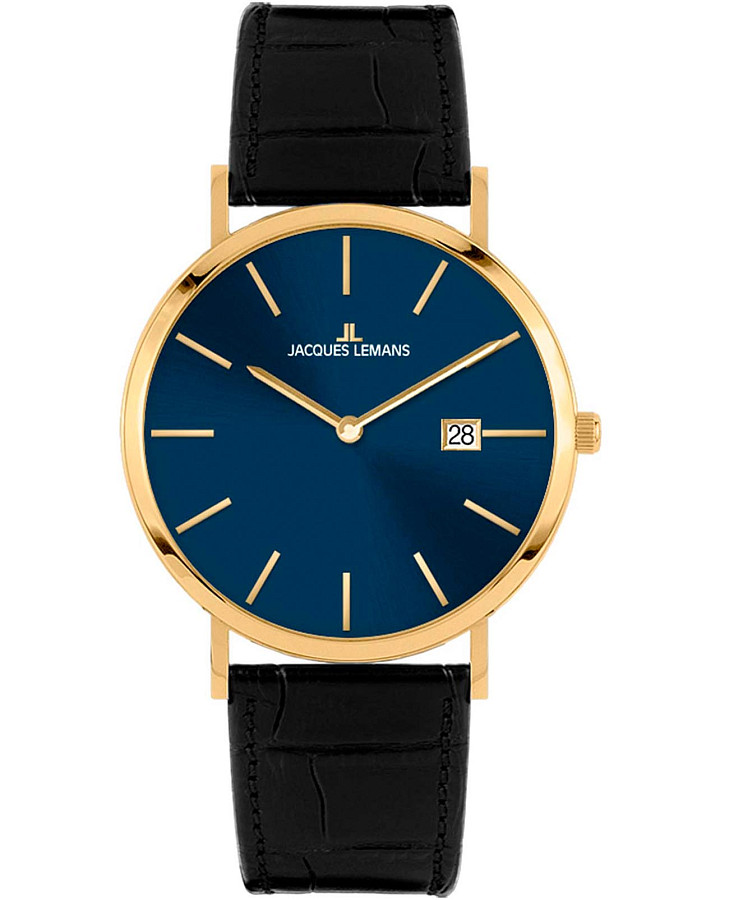 Часы Jacques Lemans Classic 1-2171E — мужские, синий