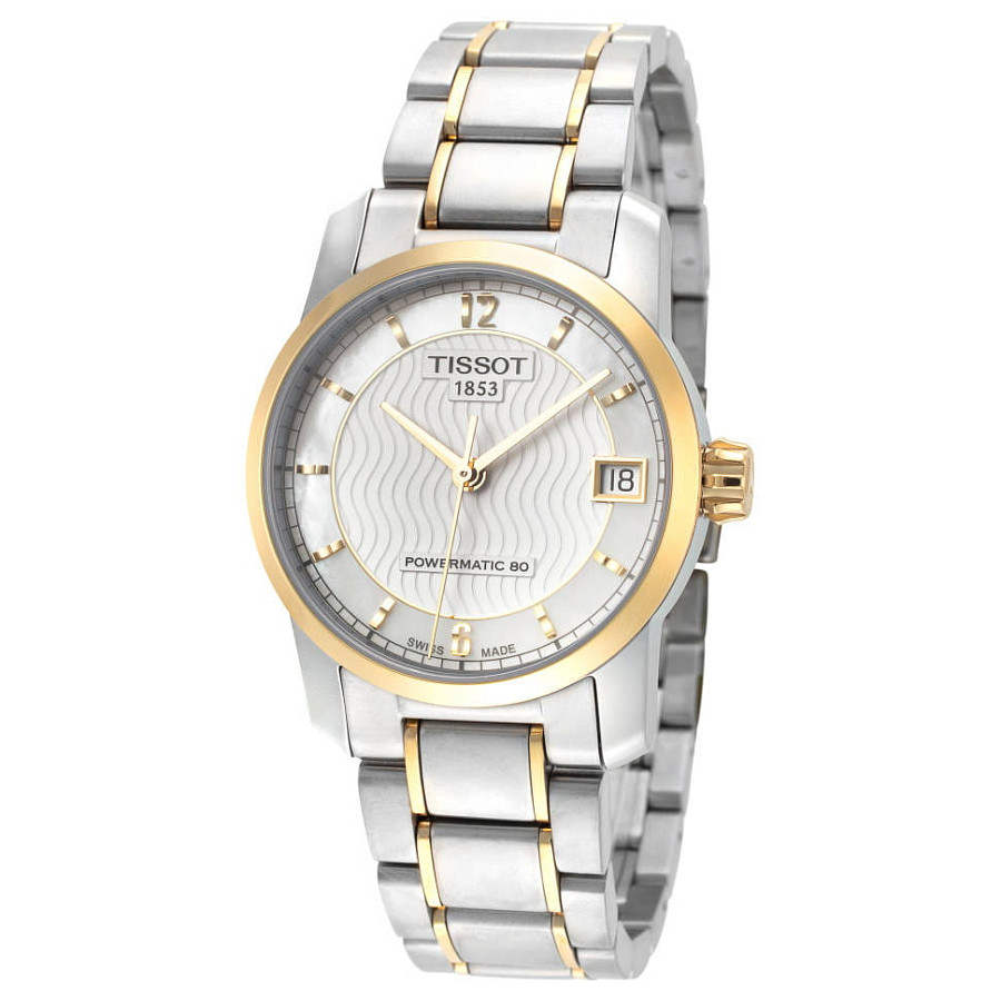 Часы Tissot T-Classic Titanium T087.207.55.117.00 — титановый c pvd покрытием, женские