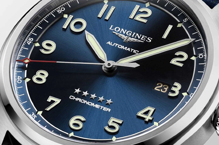 Часы Longines Spirit L3.811.4.93.3 — механические, сталь металл