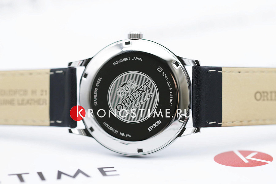 Часы Orient Classic Automatic AC0000DB — кожаный, мужские