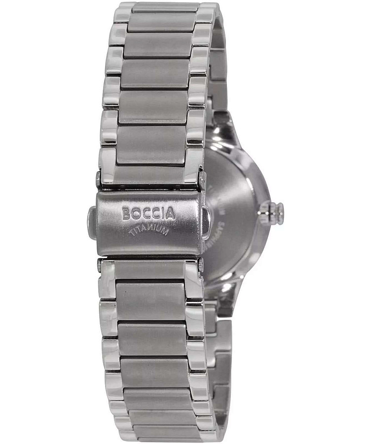 Часы Boccia Titanium Circle-Oval 3301-01 — титановый, женские