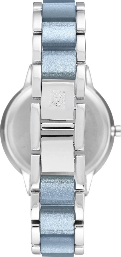 Часы Anne Klein Plastic 1413LBSV — металл сталь, США