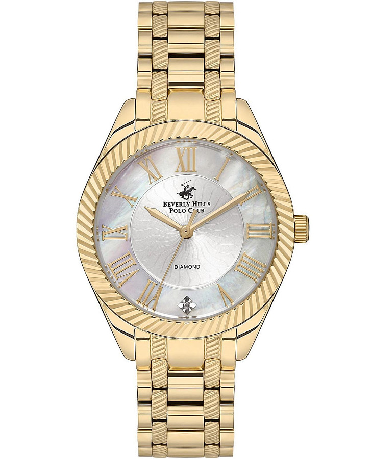 Часы Beverly Hills Polo Club BP3571C.120 — женские, перламутровый