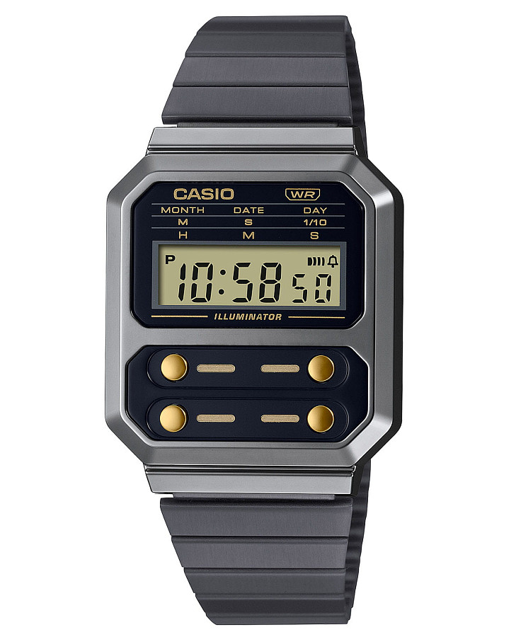 Часы Casio Vintage A100WEGG-2A — мужские, черный