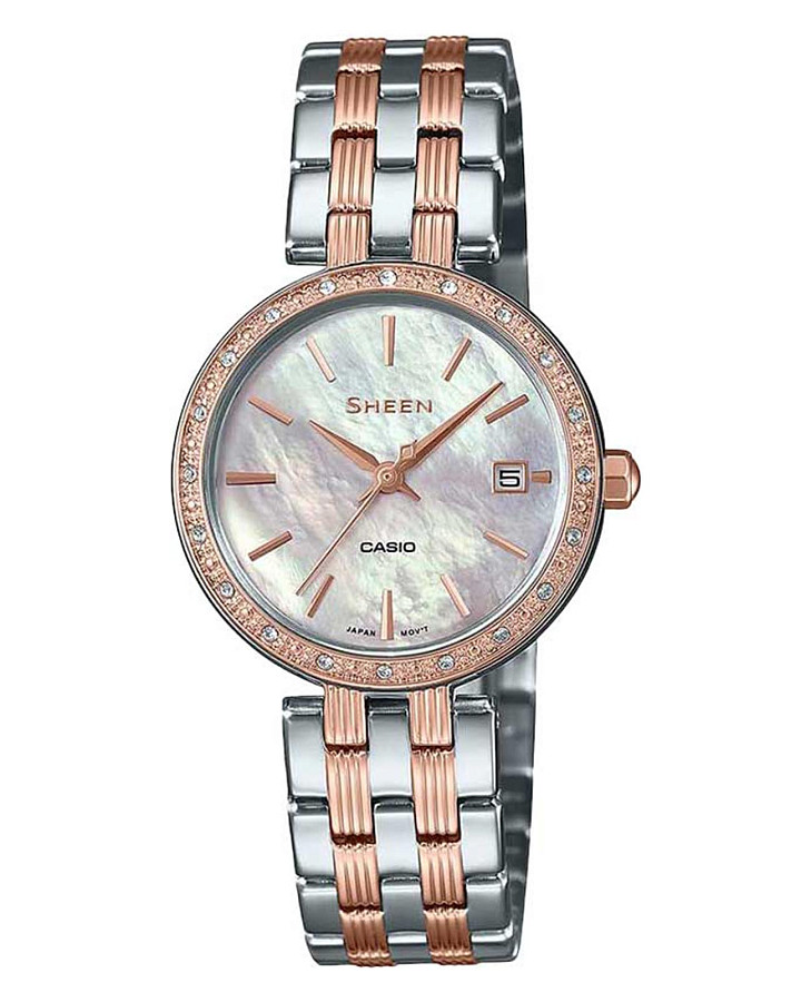 Часы Casio Sheen SHE-4060SG-7AUDF — женские, перламутровый