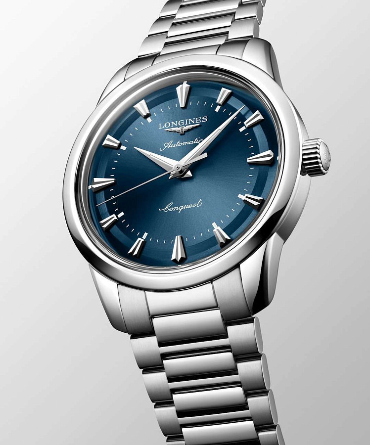 Часы Longines Conquest Heritage L1.650.4.92.6 — сталь металл, Швейцария