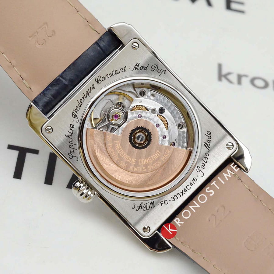 Часы Frederique Constant Classics Carree Moonphase Automatic FC-333N4C6 — артикул FC-333N4C6
