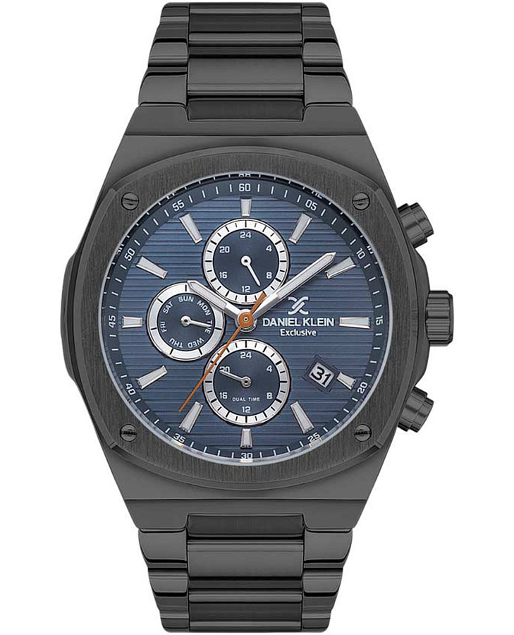 Часы Daniel Klein Exclusive DK.1.13413-7 — мужские, синий