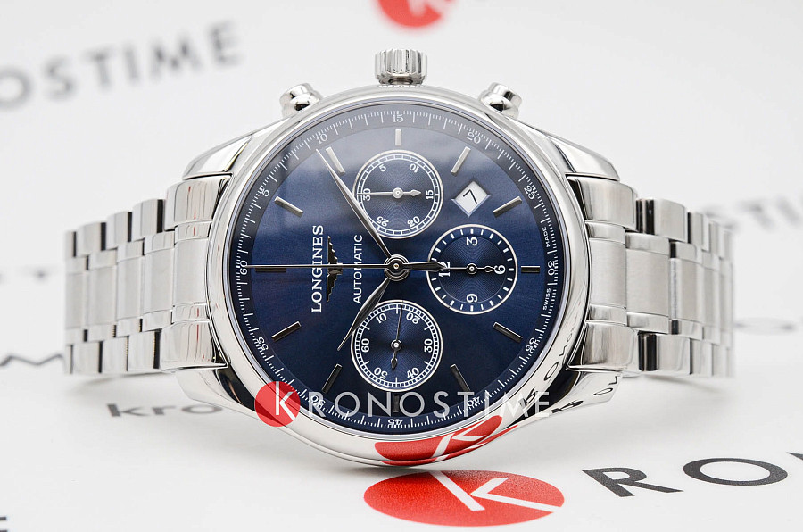 Часы Longines Master Collection L2.759.4.92.6 — механические, сталь металл