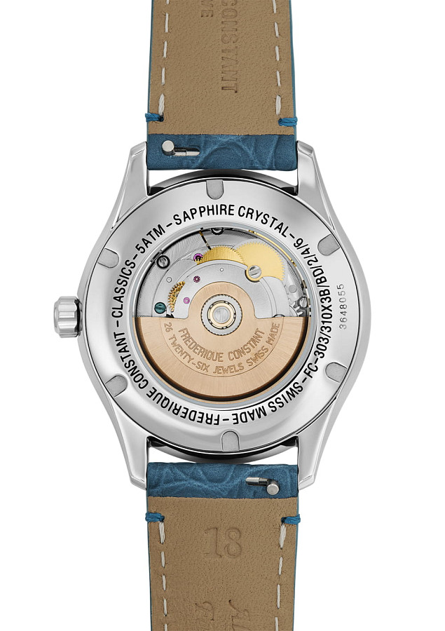 Часы Frederique Constant Classics Ladies Automatic FC-303LGD3B6 — металл сталь, Швейцария